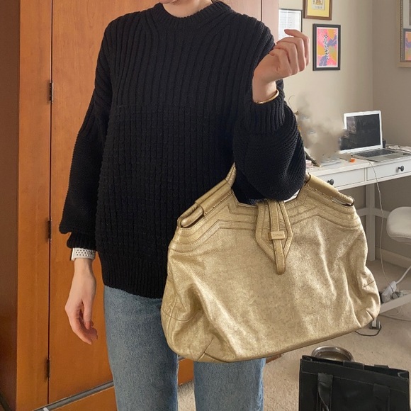 Botkier Vintage Gold Tote - Picture 13 of 14